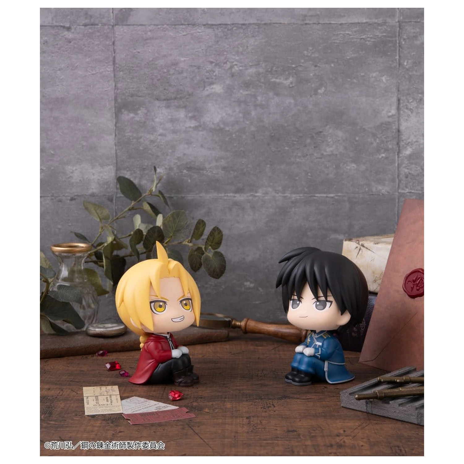 Fullmetal Alchemist Look Up PVC figure 2-paket Edward Elric & Roy Mustang 11 cm (s poklonom) fotografija proizvoda