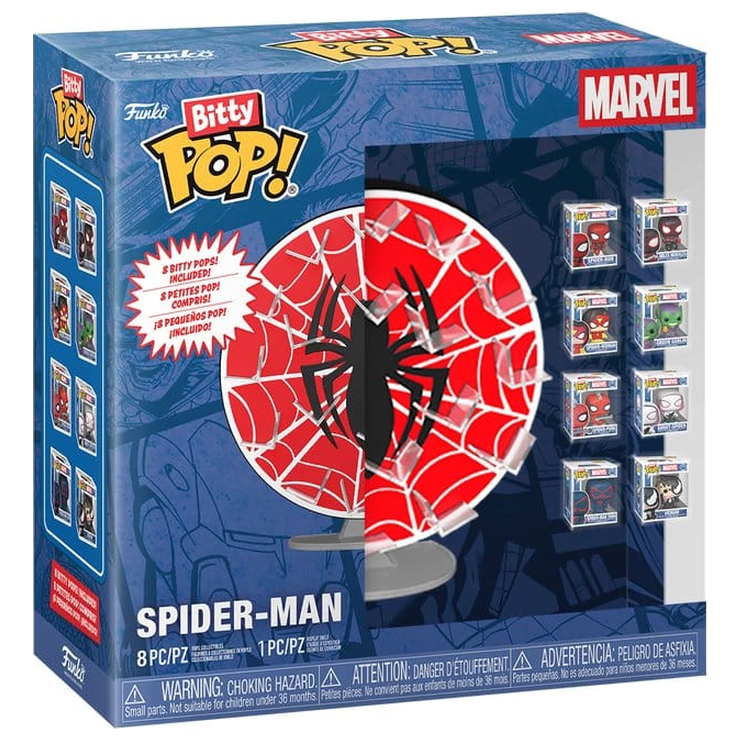 Funko Bitty Prikazi: BP&D Paket - Spider-Man(BF) fotografija proizvoda