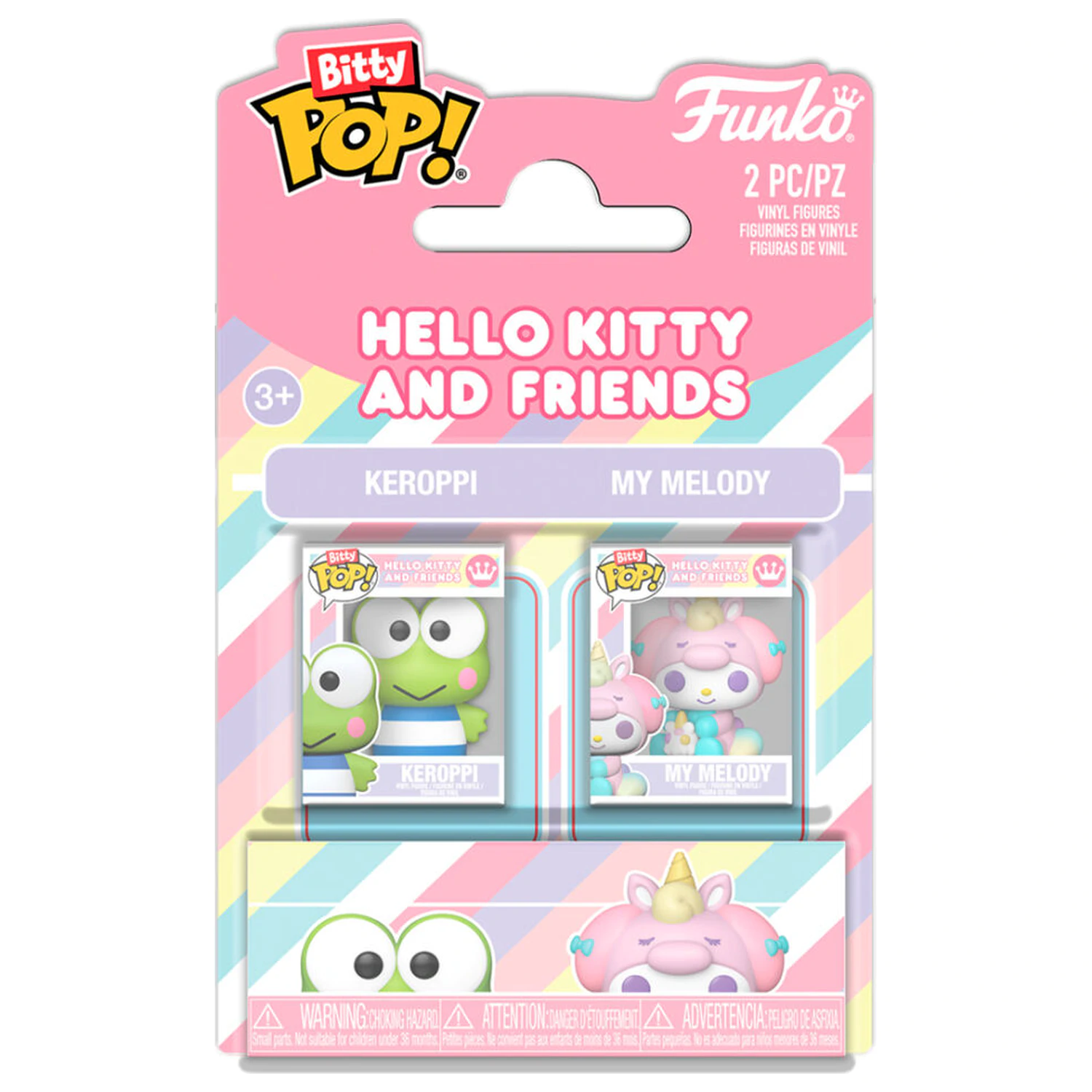 Funko Bitty POP pakiranje 2 figure Hello Kitty and Friends Keroppi & My Melody fotografija proizvoda
