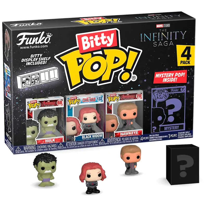 Blister pakiranje 4 figure Bitty POP Marvel The Infinity Saga Hulk fotografija proizvoda