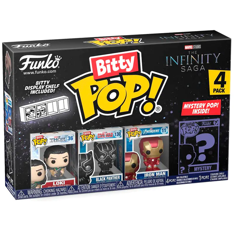 Blister pakiranje 4 figure Bitty POP Marvel The Infinity Saga Loki fotografija proizvoda