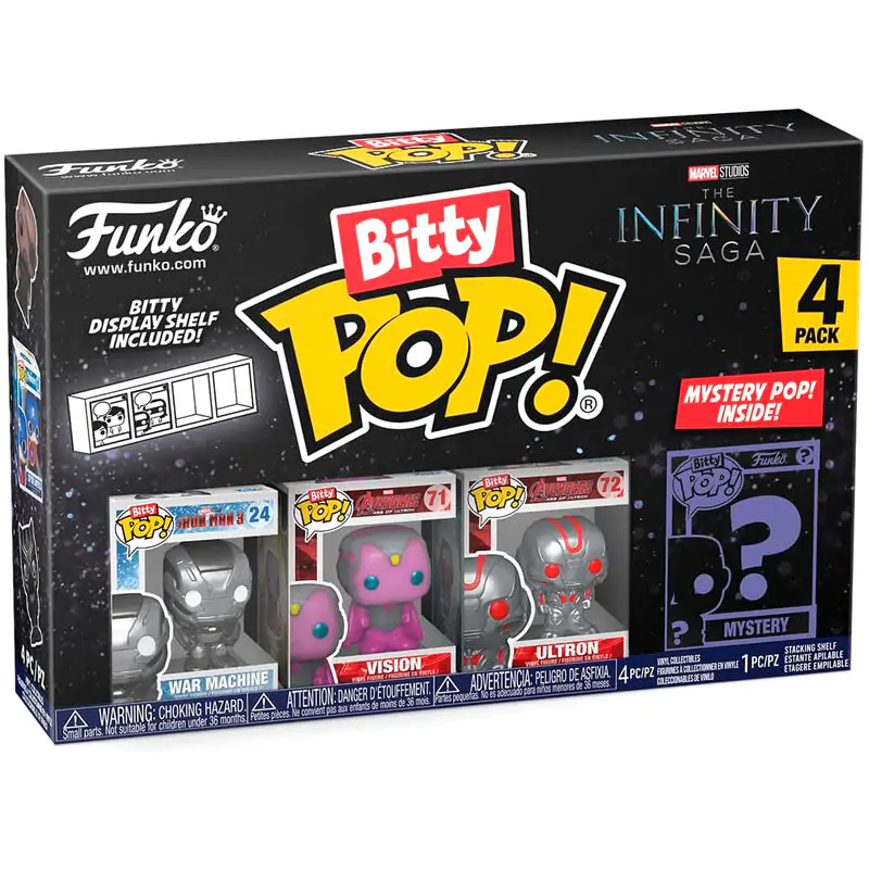 Blister pakiranje 4 figurice Bitty POP Marvel The Infinity Saga Iron Man fotografija proizvoda