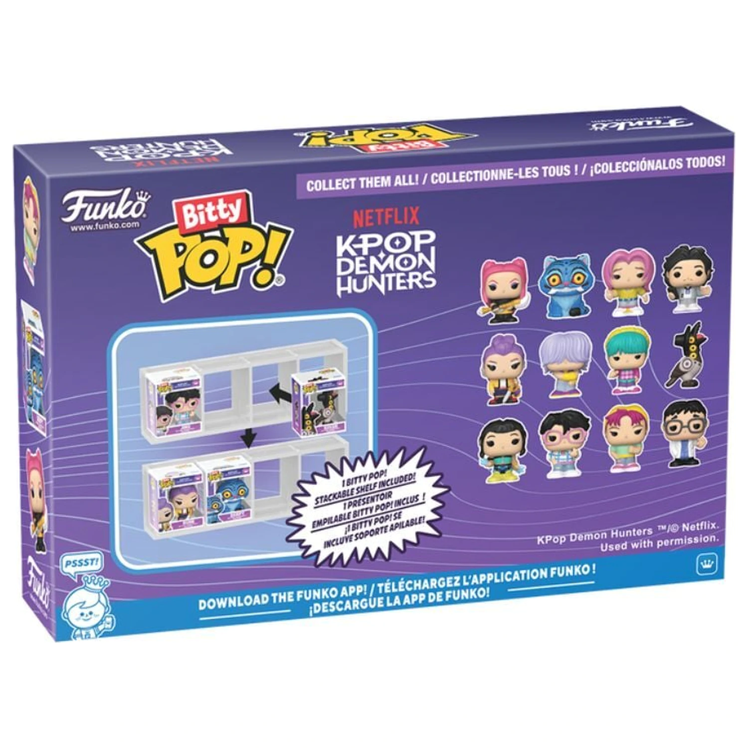 Funko Bitty POP Set od 4 figurice KPop Demon Hunters fotografija proizvoda