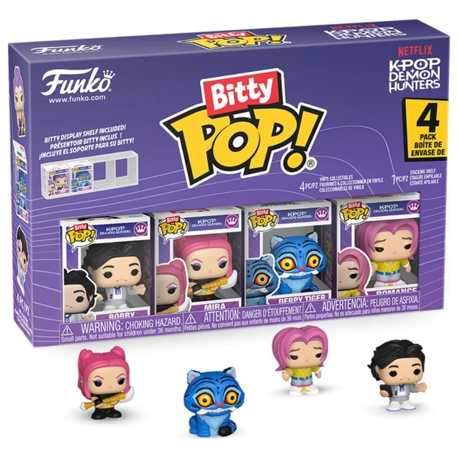 Funko Bitty POP pakiranje od 4 figure KPop Demon Hunters fotografija proizvoda