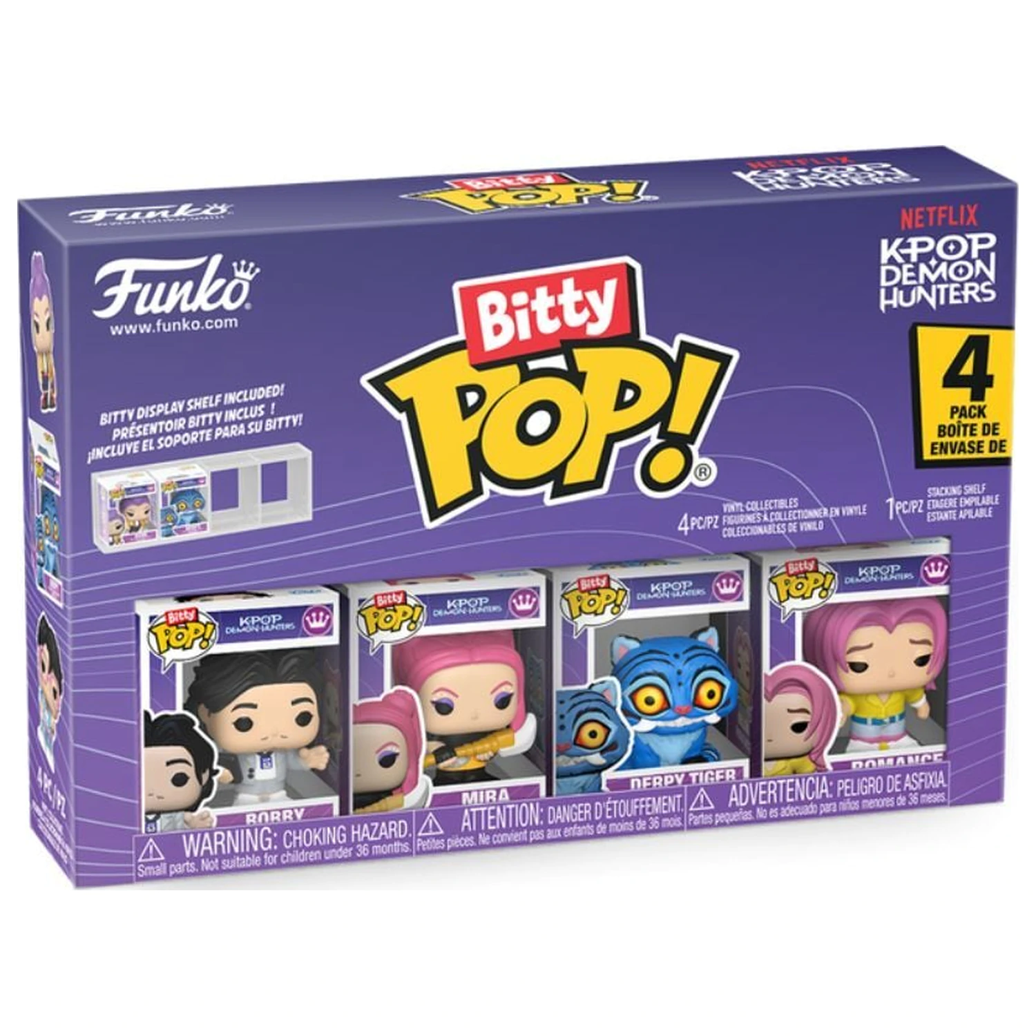 Funko Bitty POP pakiranje od 4 figure KPop Demon Hunters fotografija proizvoda