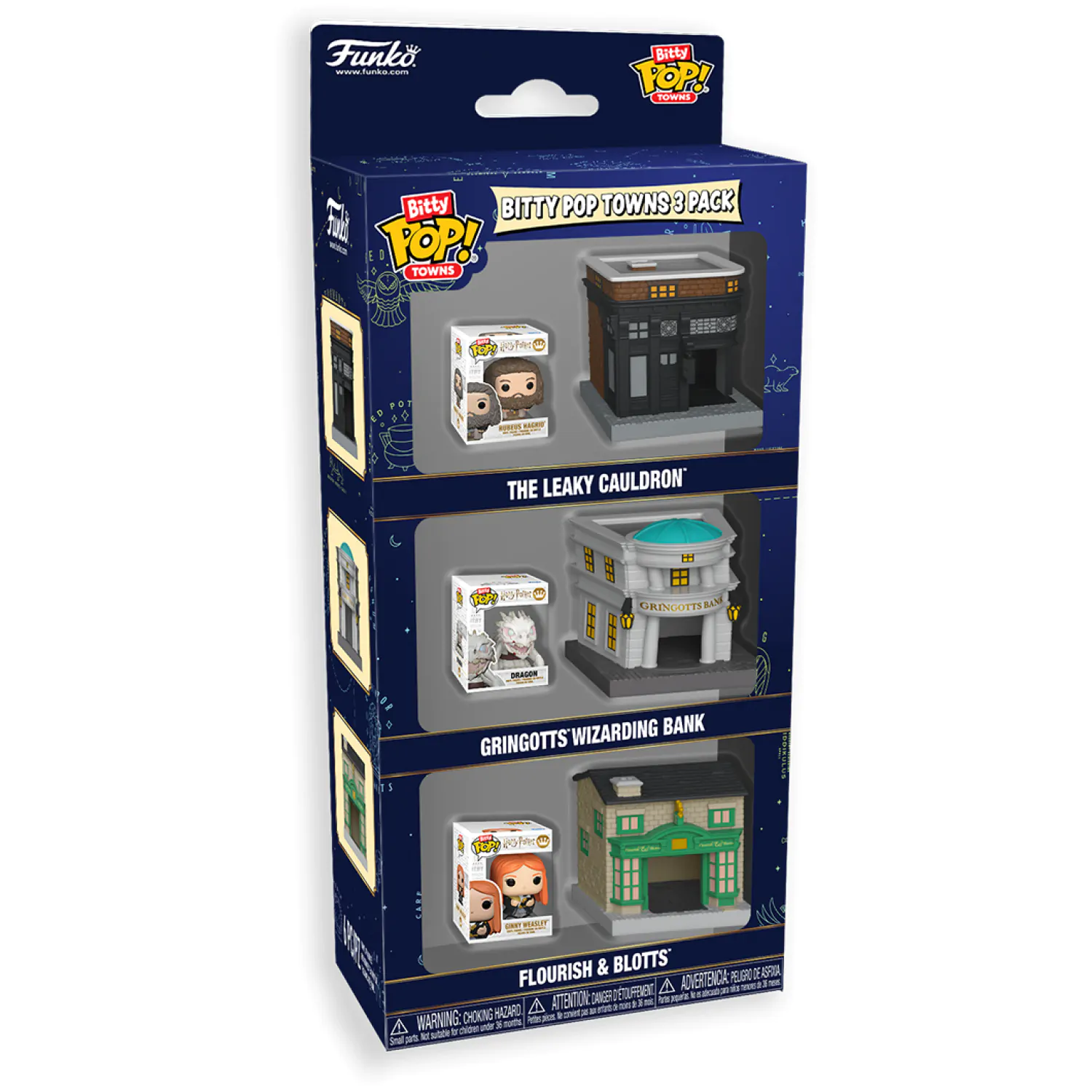 Funko Bitty Pop! pakiranje od 3 komada Towns Harry Potter fotografija proizvoda