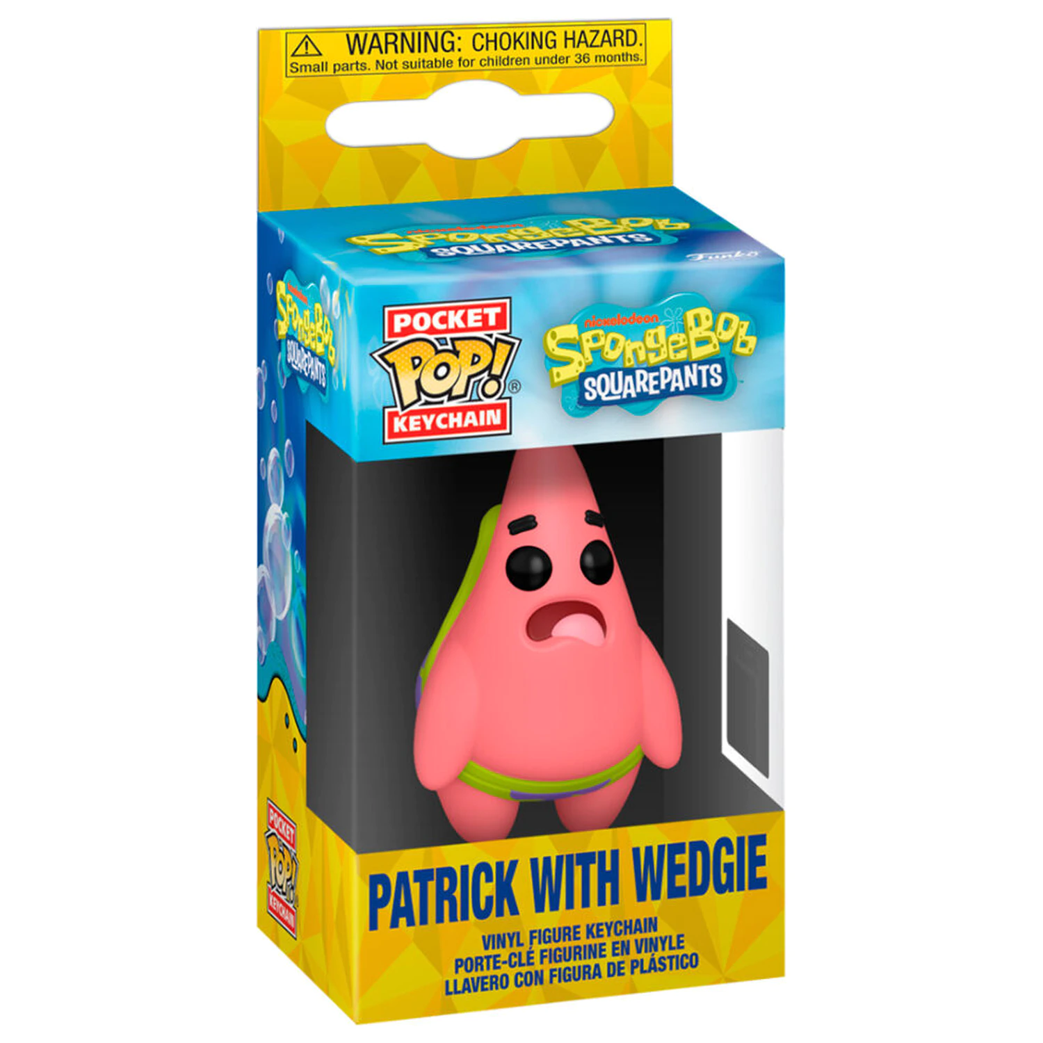 Funko Pocket POP privjesak za ključeve SpongeBob Squrepants Patrick s Wedgie fotografija proizvoda