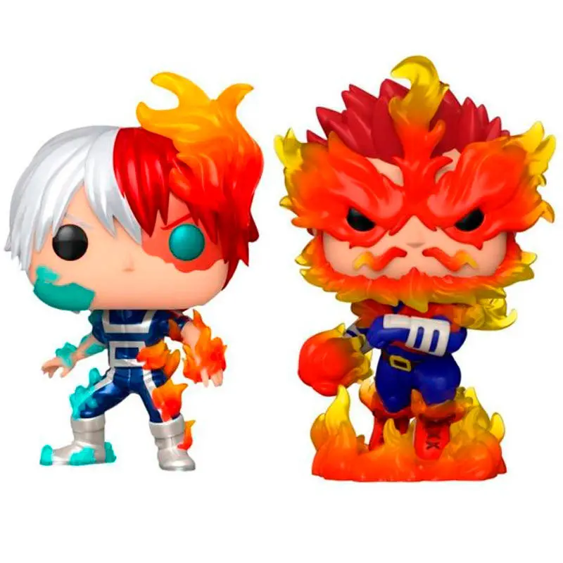 My Hero Academia POP! Vinilne figure 2-Pack Endeavor & Todoroki 9 cm fotografija proizvoda