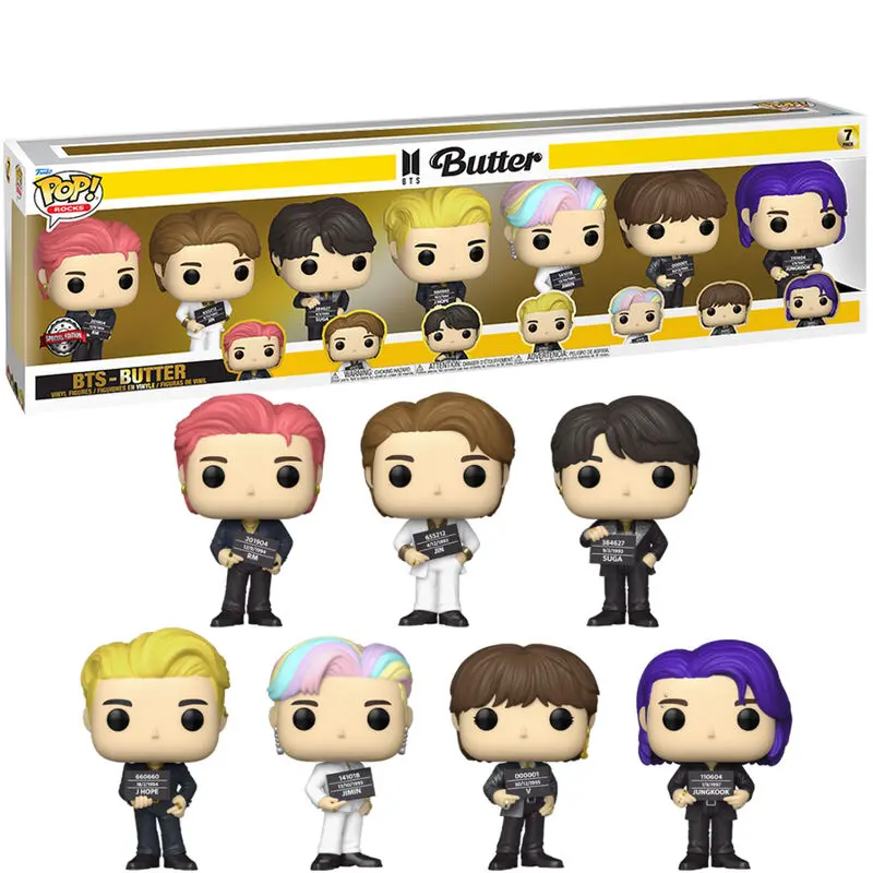 BTS POP! Rocks Vinyl Figure 7-Pack Butter 9 cm fotografija proizvoda