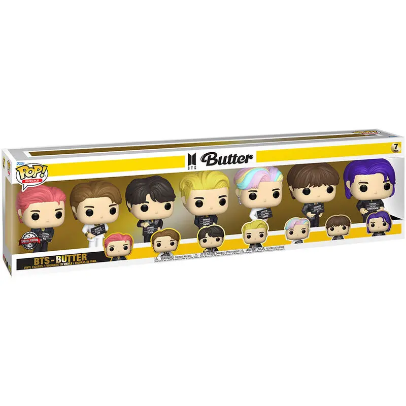 BTS POP! Rocks Vinyl Figure 7-Pack Butter 9 cm fotografija proizvoda