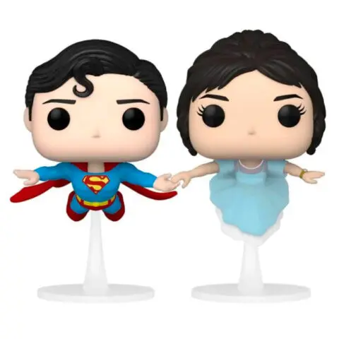 POP paket 2 figure DC Comics Superman & Lois Flying Exclusive fotografija proizvoda