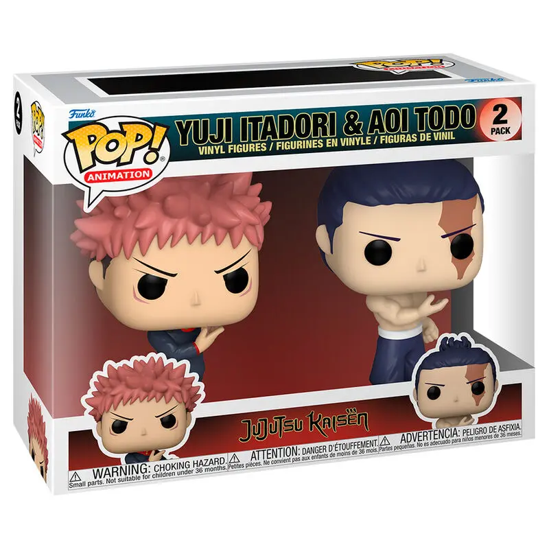 Jujutsu Kaisen POP! Animation Vinilna figura Itadori & Todo 9 cm fotografija proizvoda