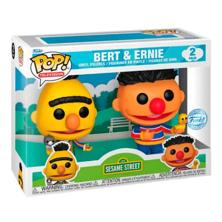 Funko POP Paket 2 figurice Sesame Street Bert & Bernie Exclusive fotografija proizvoda