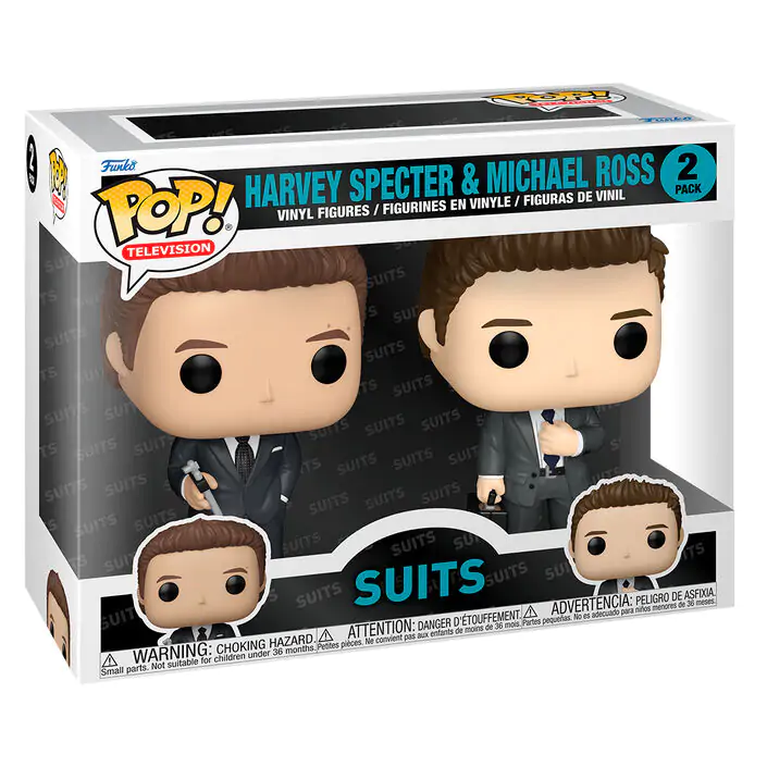 Funko POP paket 2 figure Suits Harvey Specter & Michael Ross fotografija proizvoda