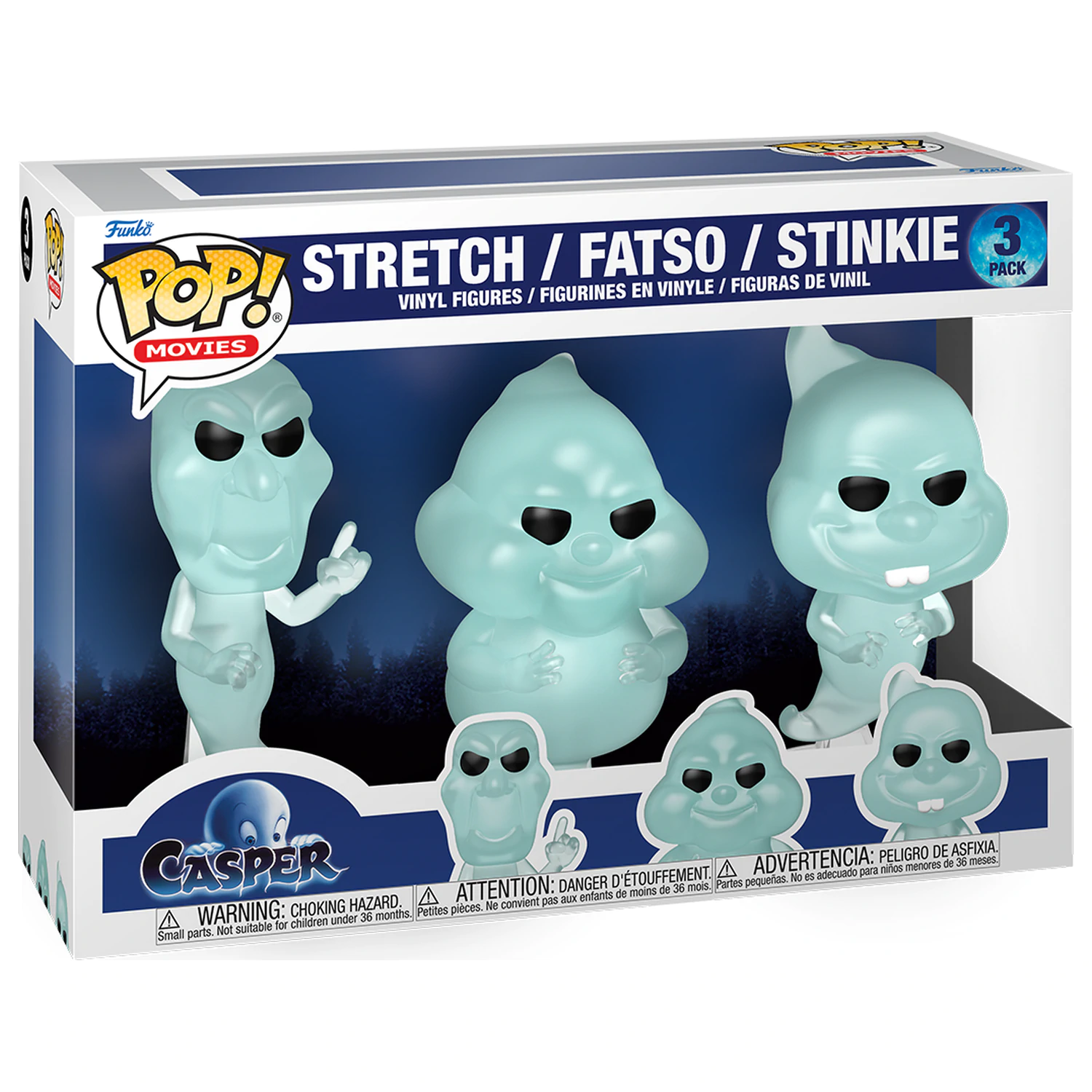 Funko POP paket 3 figure Casper Ghostly Trio fotografija proizvoda