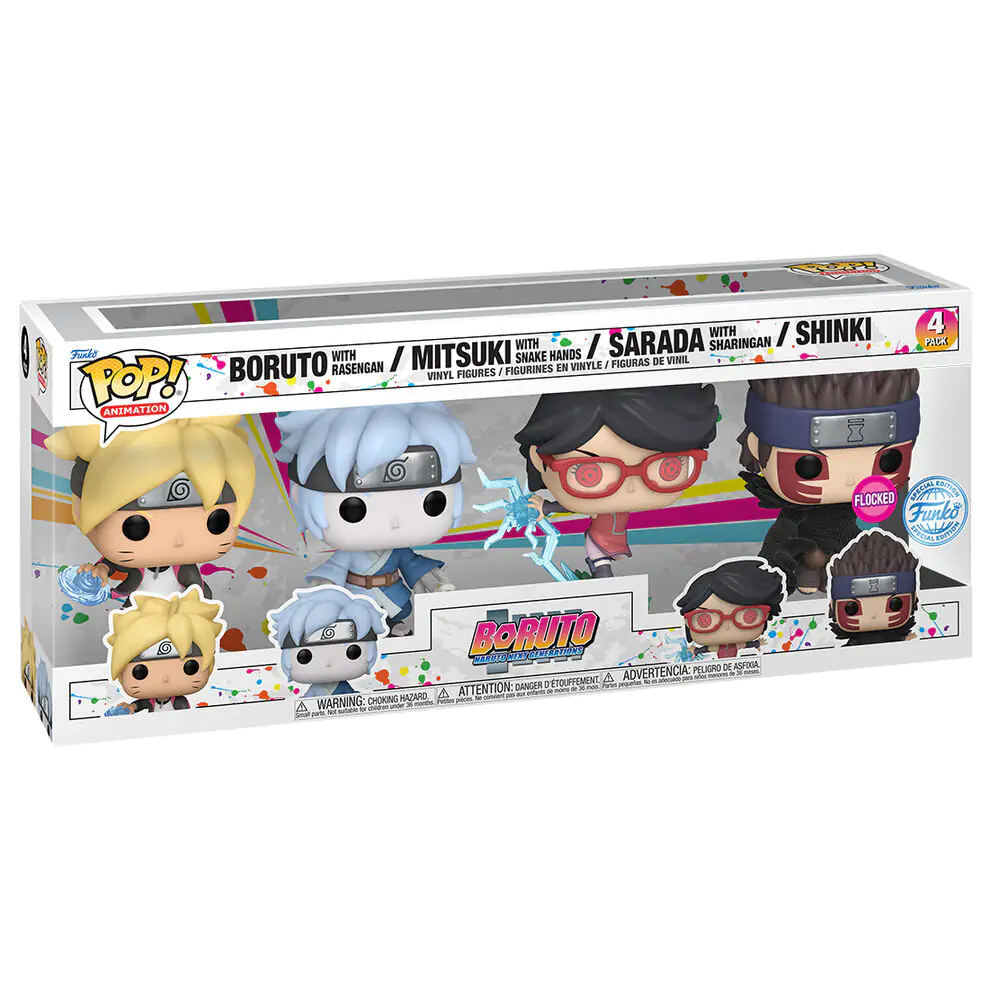 Funko POP paket 4 figure Boruto Exclusive fotografija proizvoda