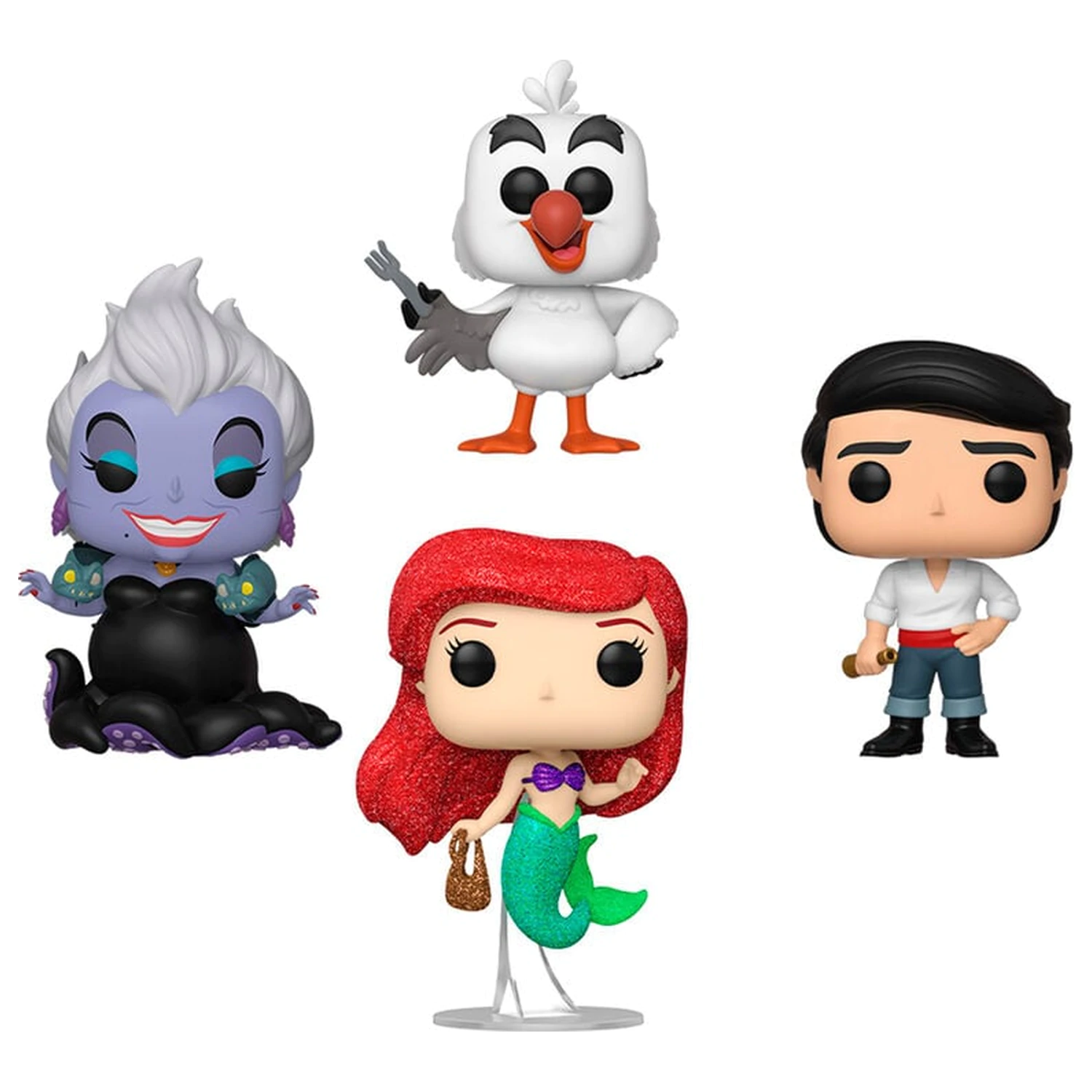 Funko POP paket od 4 figure Disney Little Mermaid Exclusive fotografija proizvoda