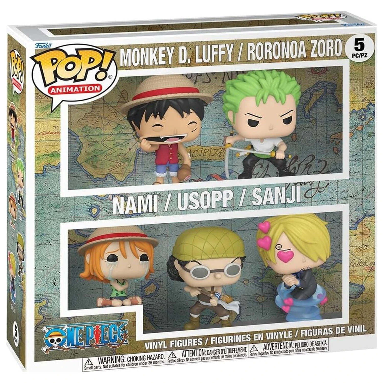 Funko POP pakiranje 5 figura Animation One Piece fotografija proizvoda
