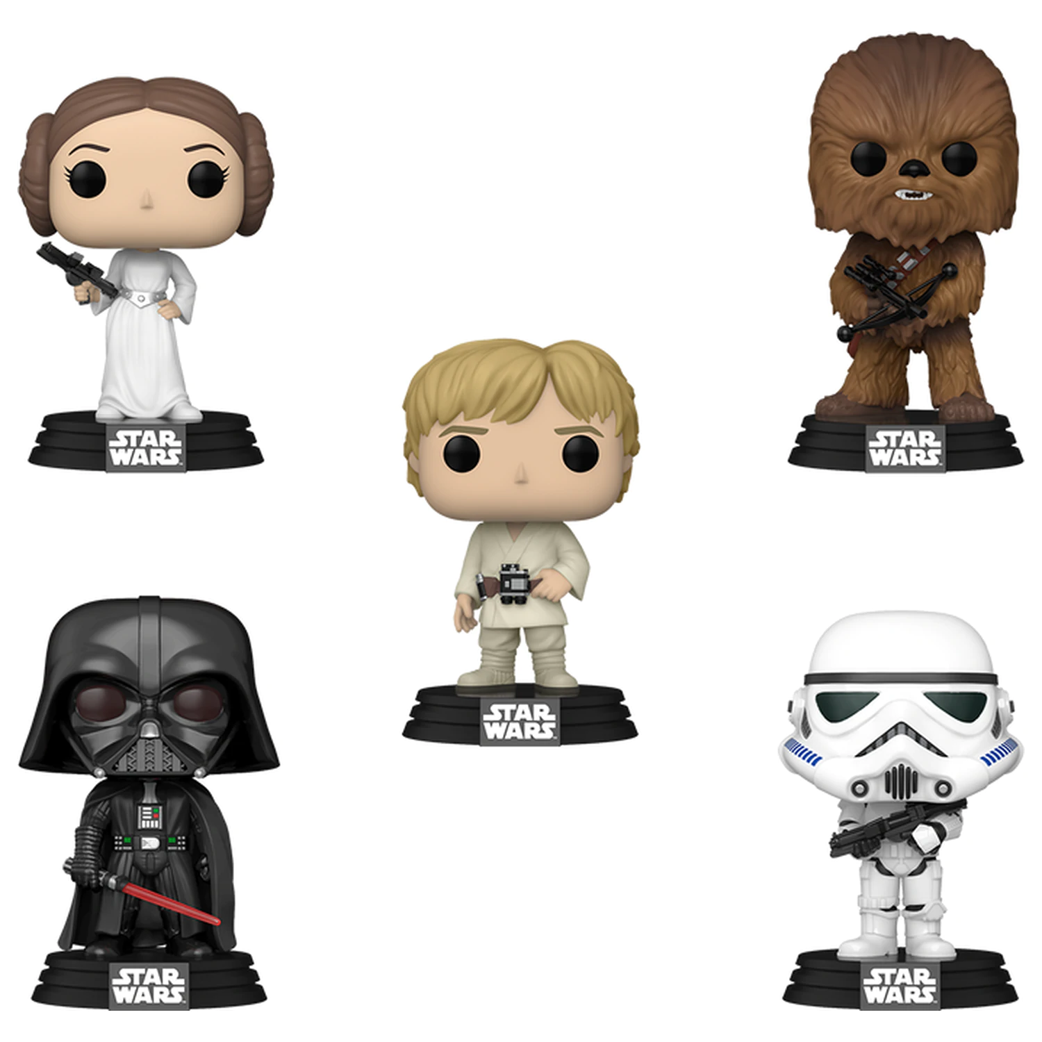 Funko POP pakiranje 5 figura Star Wars fotografija proizvoda