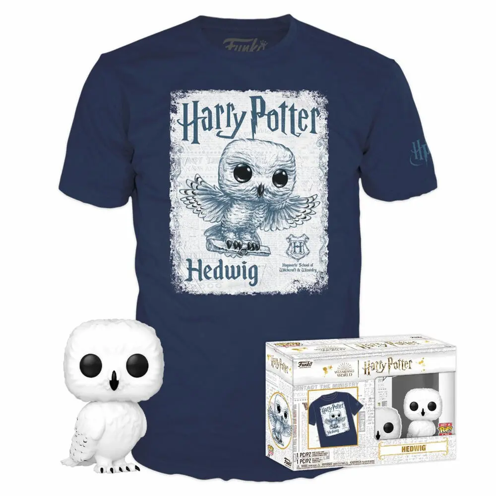 Funko POP & Majica Harry Potter Hedwig Funko POP! figura & kutija s majicom fotografija proizvoda