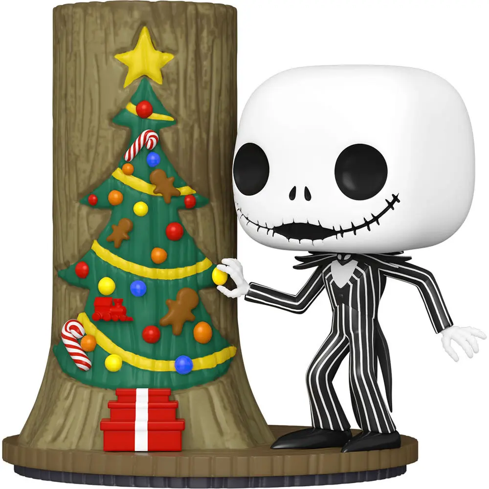 Nightmare before Christmas 30th POP! Deluxe Vinilna Figura Jack s C.Town Vratima 9 cm fotografija proizvoda