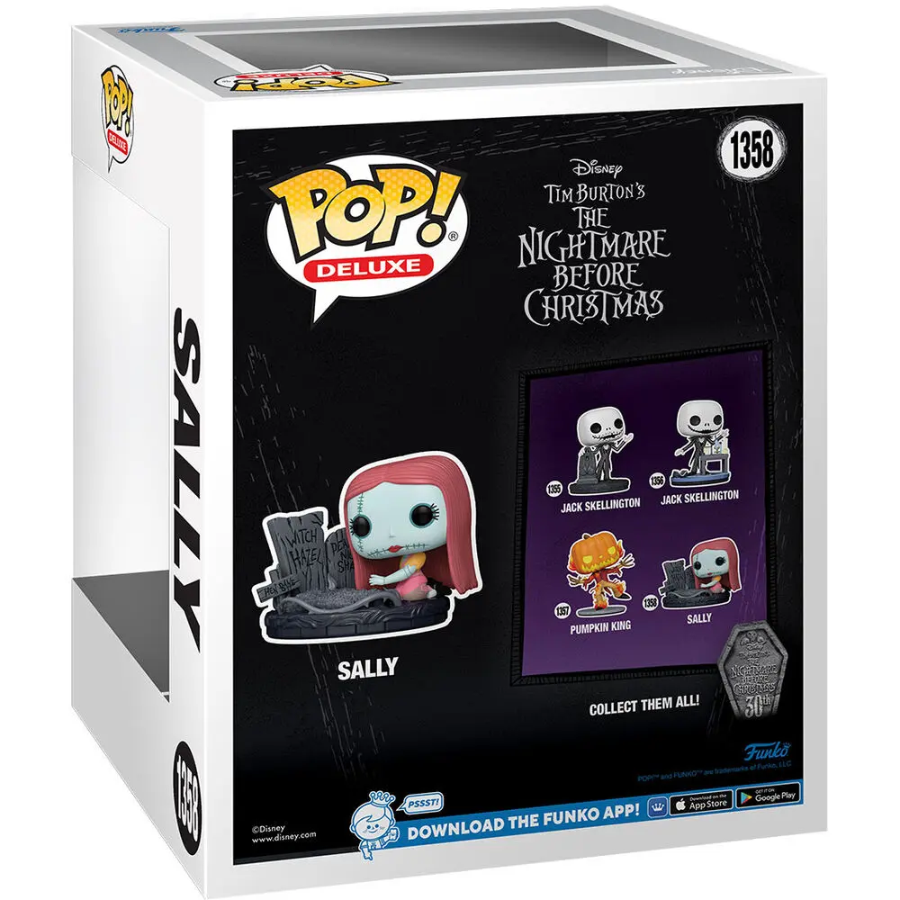 Nightmare before Christmas 30th POP! Disney Vinyl Figura Sally s nadgrobnim spomenikom 9 cm fotografija proizvoda