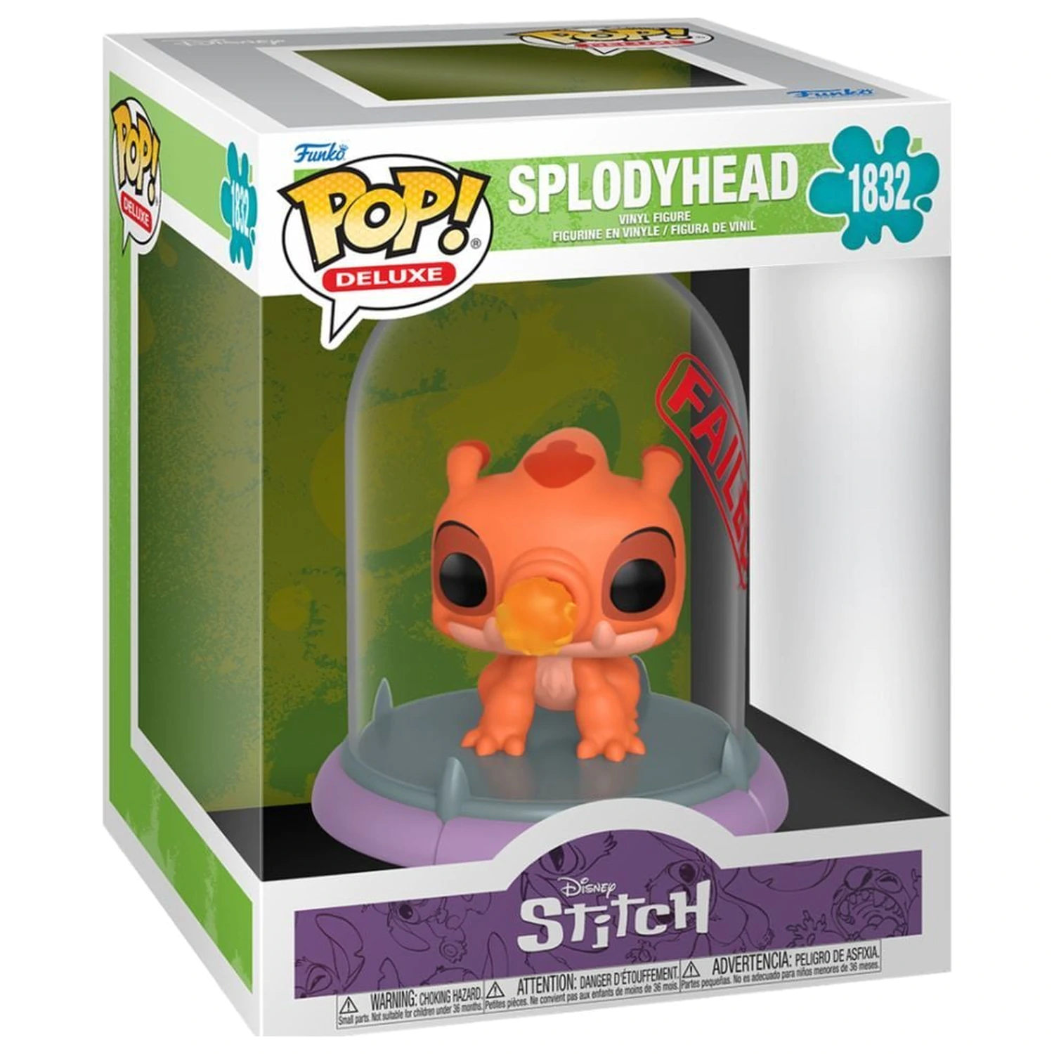 Funko POP Deluxe figure Disney Stitch Experiments Splodyhead fotografija proizvoda