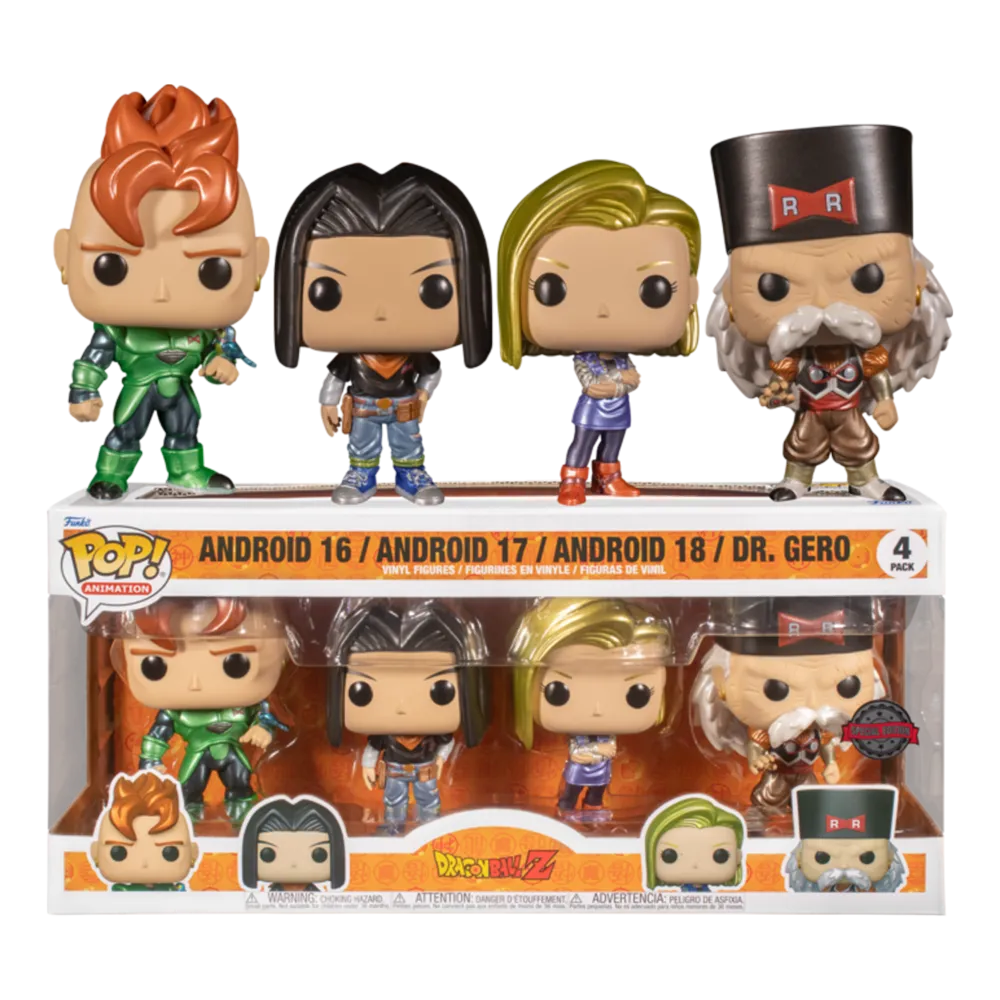 POP pakiranje 4 figure Dragon Ball Z fotografija proizvoda