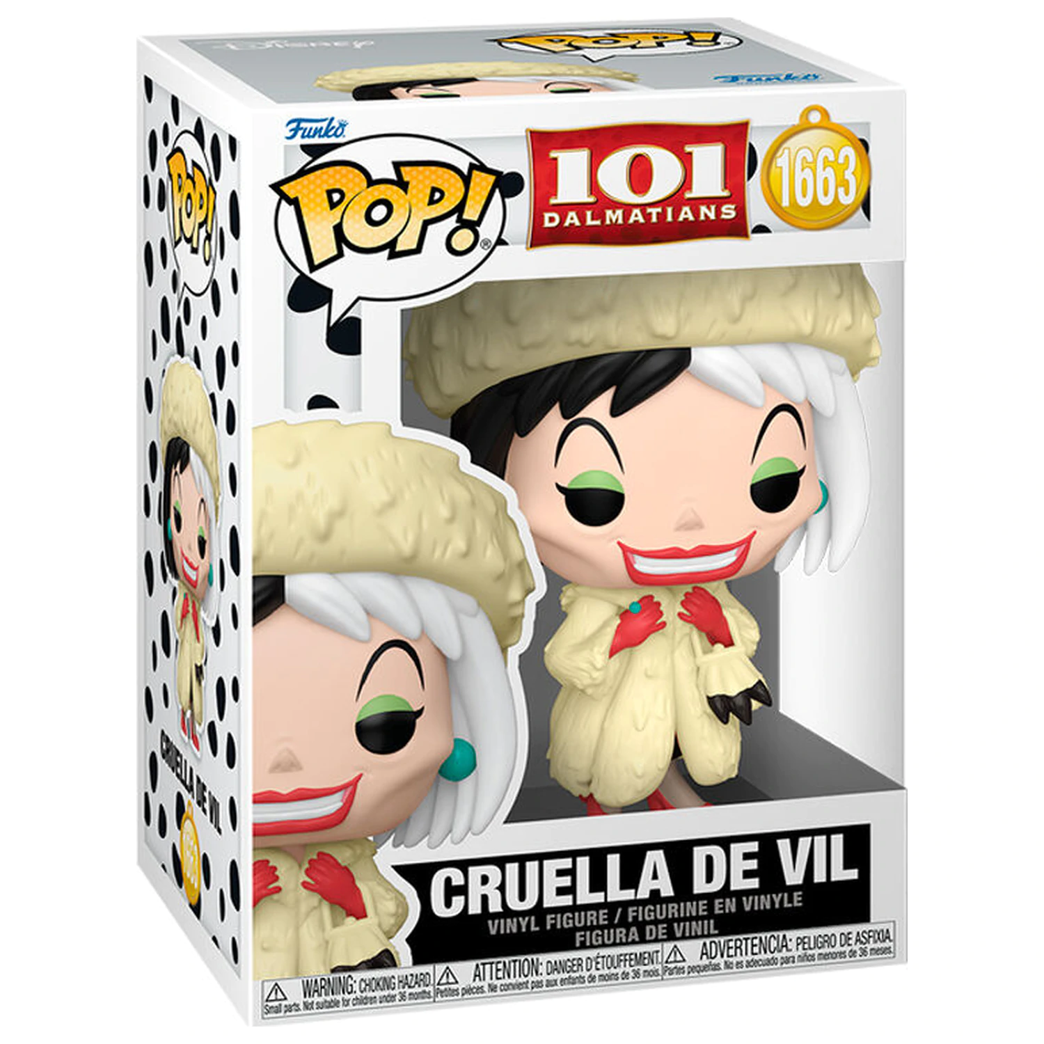 Funko POP figura 101 Dalmatas Cruella de Vil fotografija proizvoda
