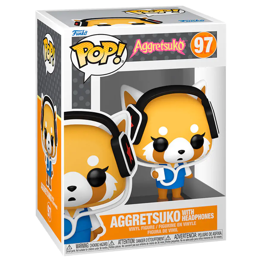 Funko POP figura Aggretsuko - Aggretsuko s Headphones fotografija proizvoda