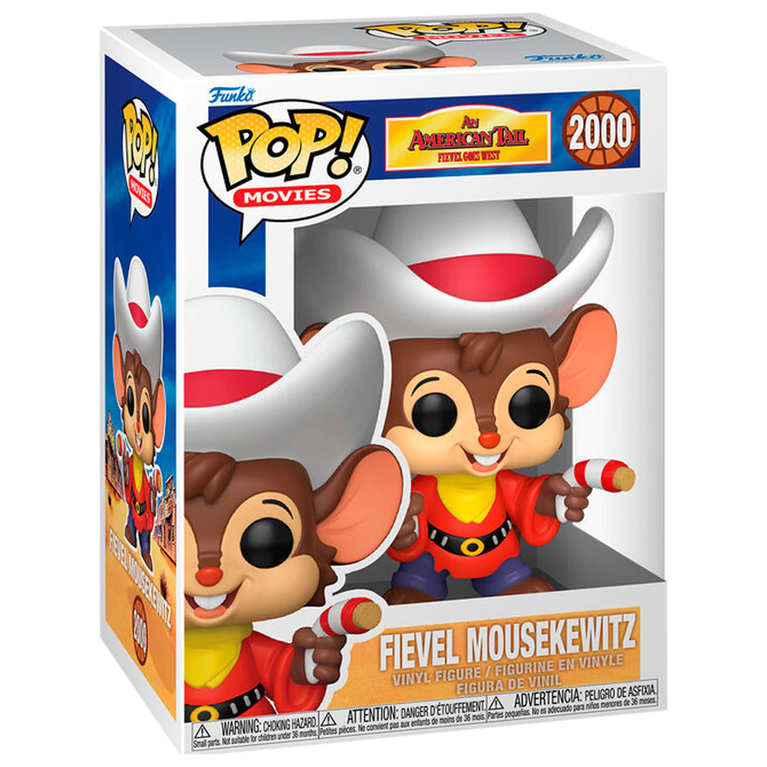 Funko POP figura An American Tail Goes West Fievel Mousekewitz fotografija proizvoda