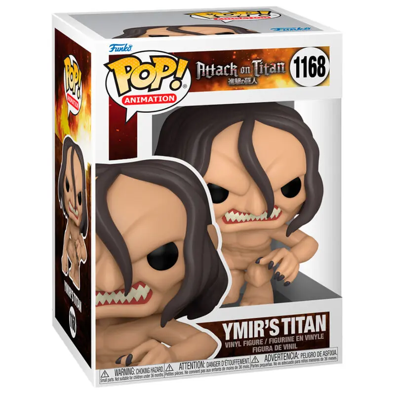 Attack on Titan POP! Animation Vinyl Figura Ymir's Titan 9 cm fotografija proizvoda