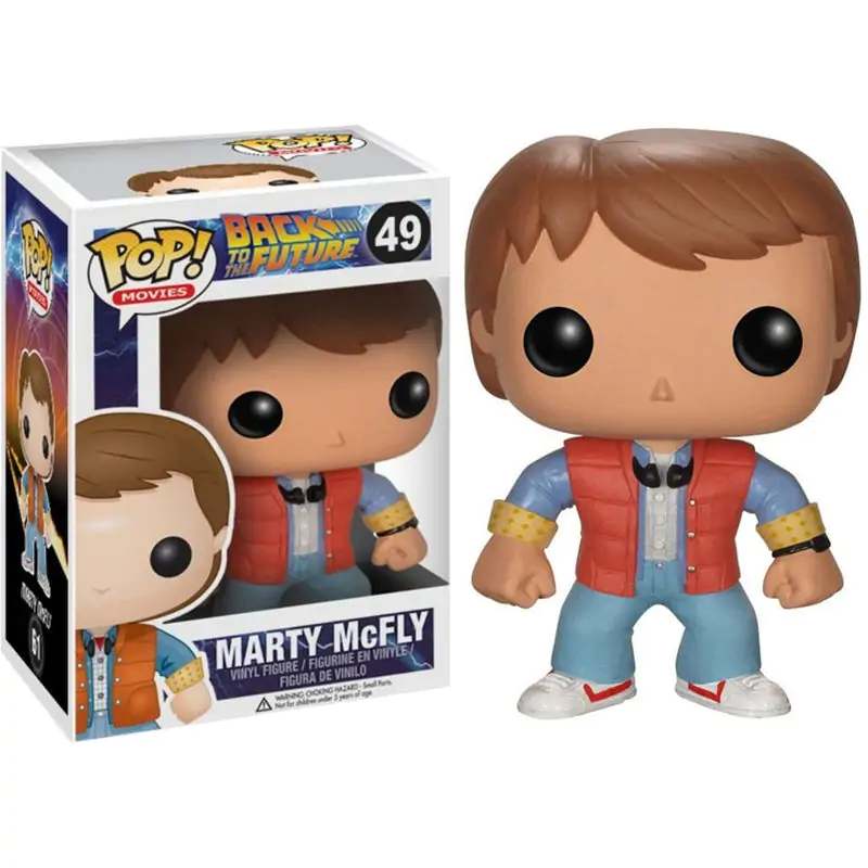 Povratak u budućnost POP! Vinil Figura Marty 9 cm fotografija proizvoda