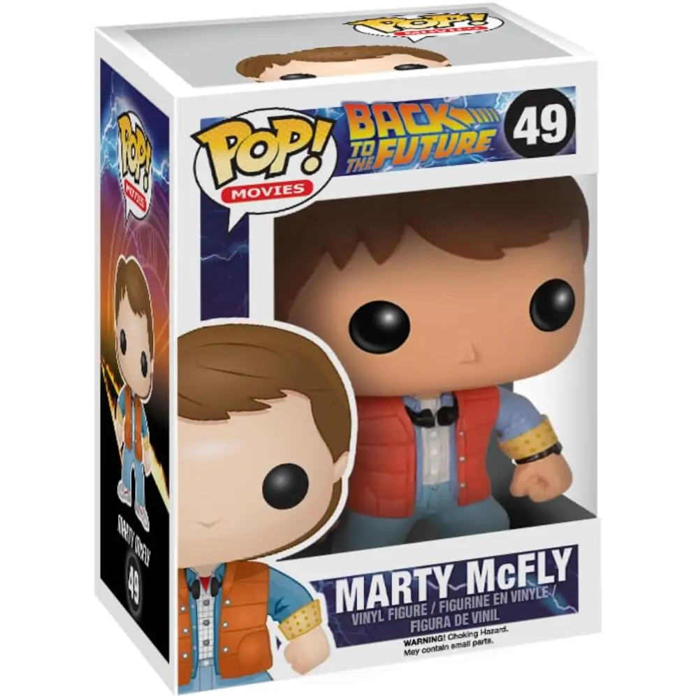 Povratak u budućnost POP! Vinil Figura Marty 9 cm fotografija proizvoda