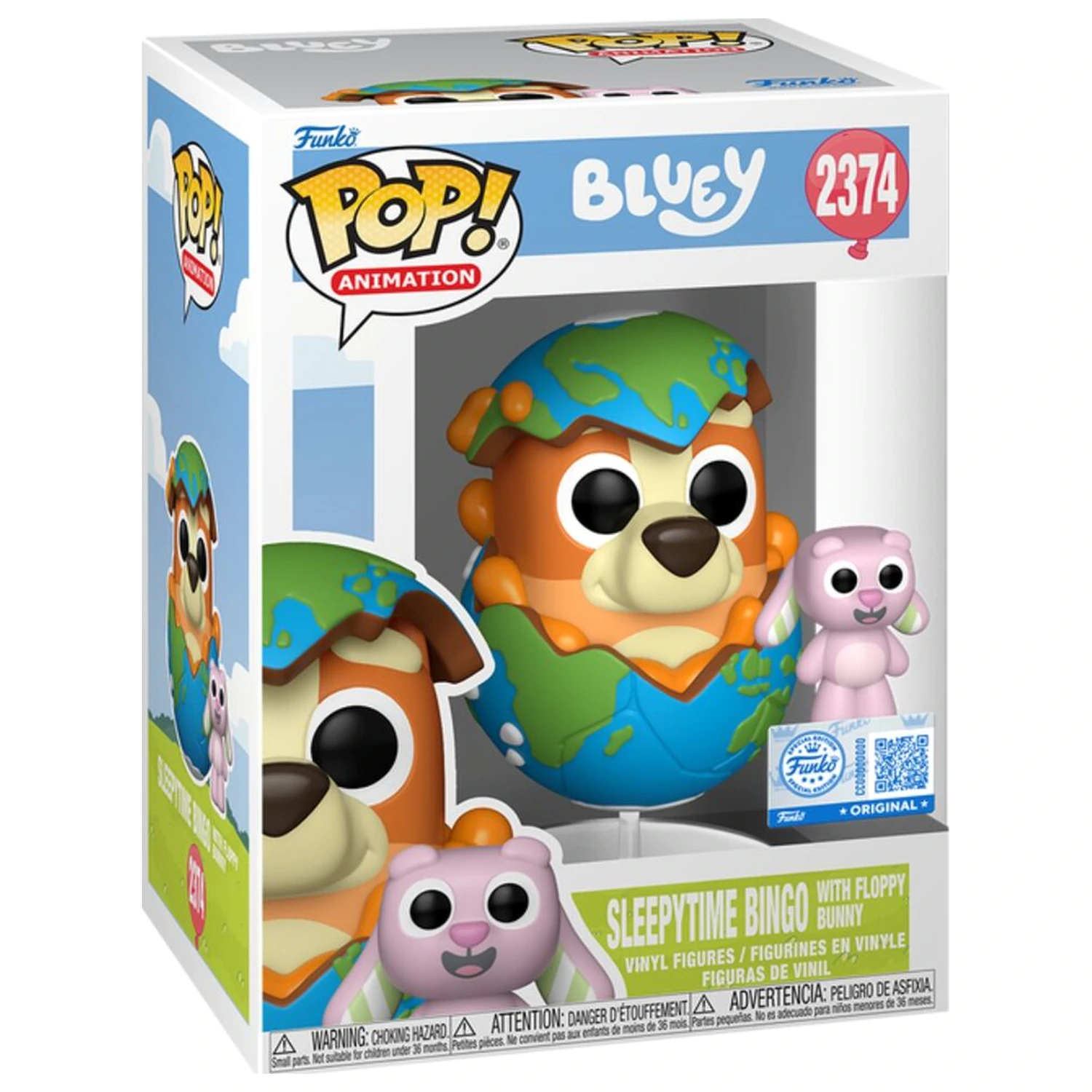 Funko POP figure Bluey Bingo s Floppyjem fotografija proizvoda