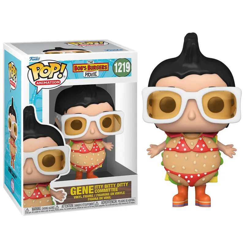 The Bob's Burgers Movie POP! Pride Vinyl Figure Gene Itty Bitty Ditty Committee 9 cm Figura od vinila fotografija proizvoda