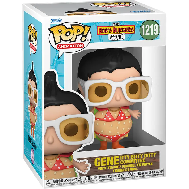 The Bob's Burgers Movie POP! Pride Vinyl Figure Gene Itty Bitty Ditty Committee 9 cm Figura od vinila fotografija proizvoda