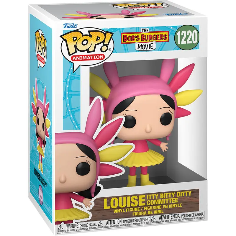 The Bob's Burgers Movie POP! Pride Vinyl Figure Louise Itty Bitty Ditty Committee 9 cm Figura od vinila fotografija proizvoda