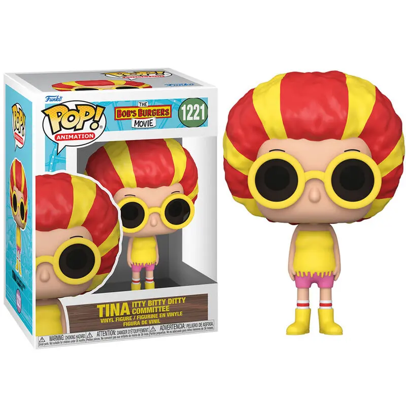 The Bob's Burgers Movie POP! Pride vinilna figura Tina Itty Bitty Ditty Committee 9 cm fotografija proizvoda