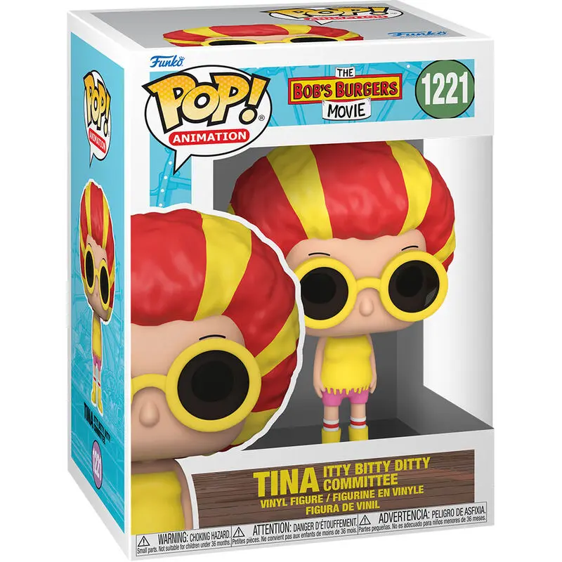 The Bob's Burgers Movie POP! Pride vinilna figura Tina Itty Bitty Ditty Committee 9 cm fotografija proizvoda