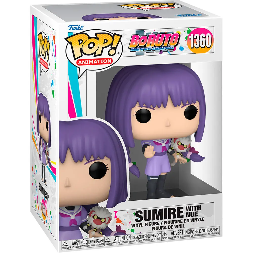 Boruto - Naruto Next Generations POP! Television Vinyl Figure Sumire w/Nue 9 cm Vinilna Figura fotografija proizvoda