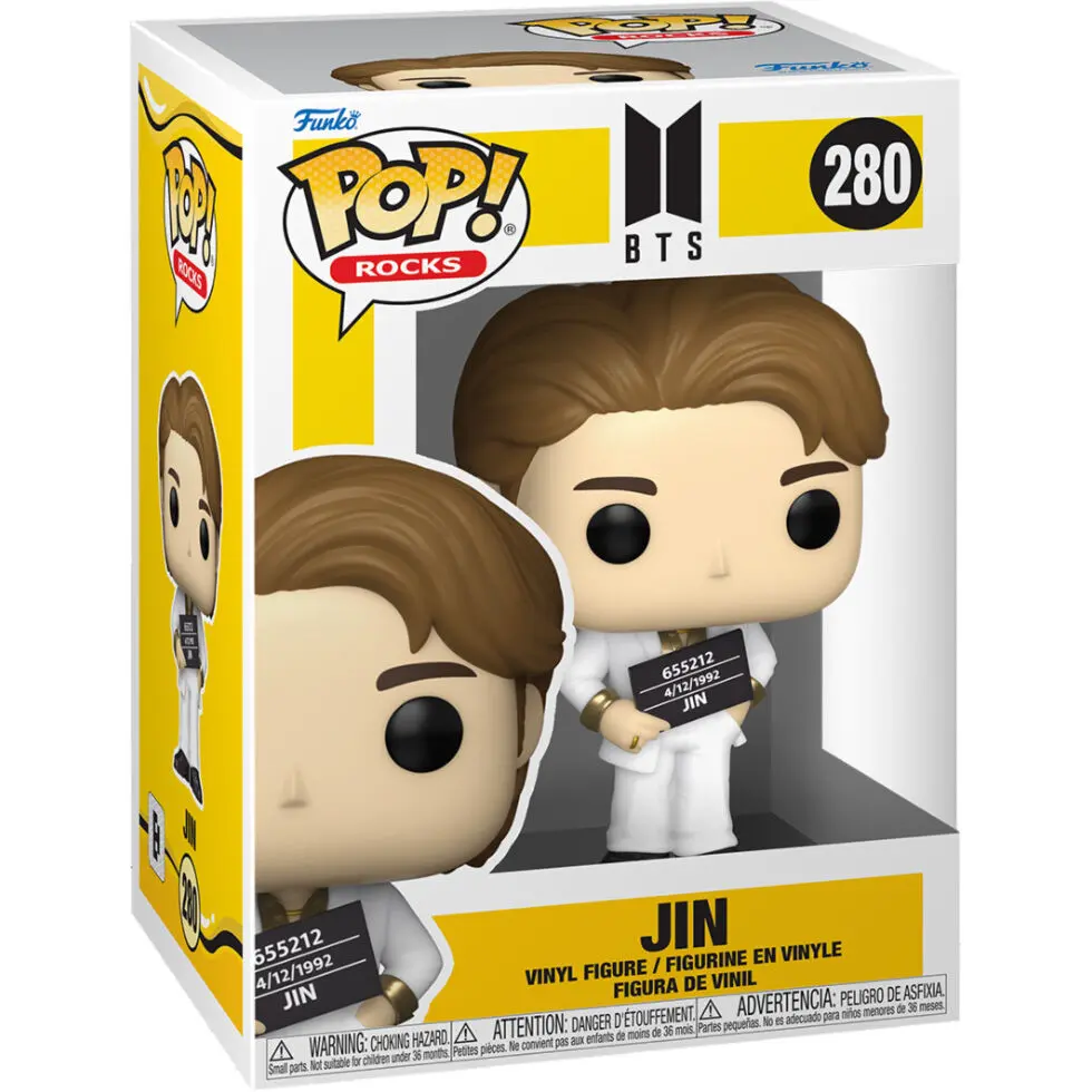 BTS POP! Rocks Vinilna Figura Butter Jin 9 cm fotografija proizvoda