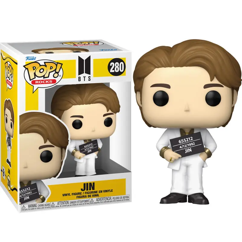 BTS POP! Rocks Vinilna Figura Butter Jin 9 cm fotografija proizvoda
