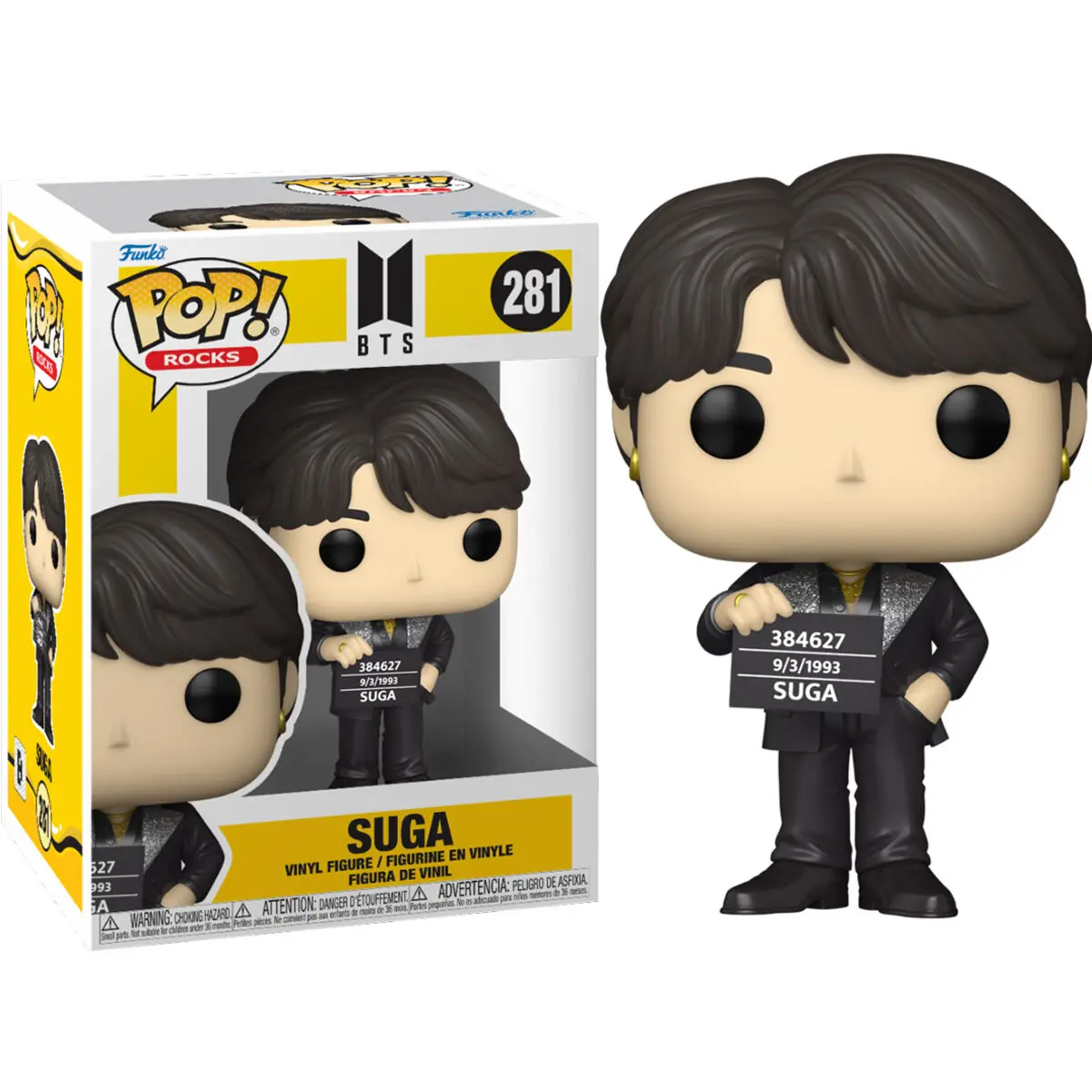 BTS POP! Rocks Vinyl Figura Butter Suga 9 cm fotografija proizvoda