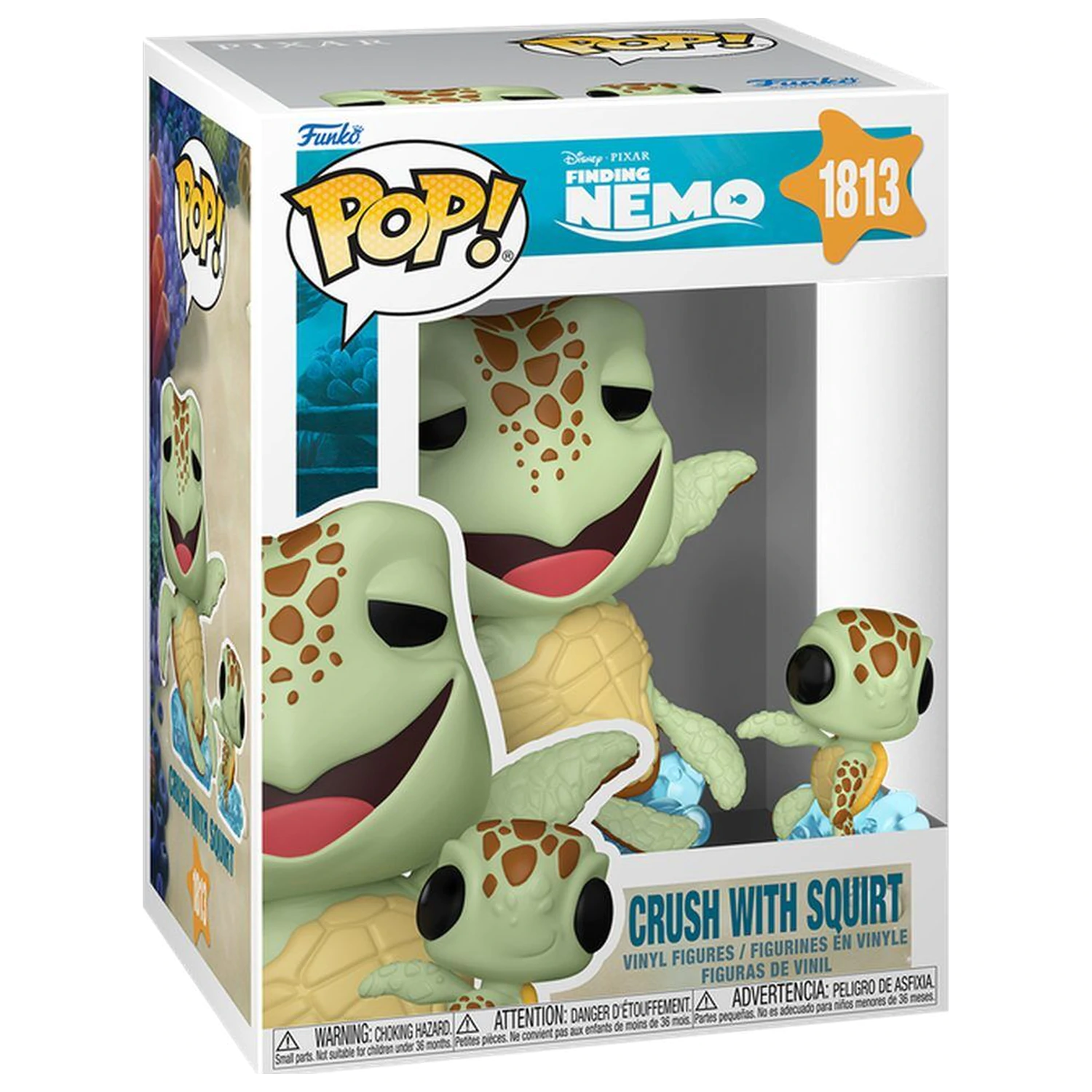 Funko POP figura i Buddy Disney Pixar Finding Nemo Crush with Squirt fotografija proizvoda