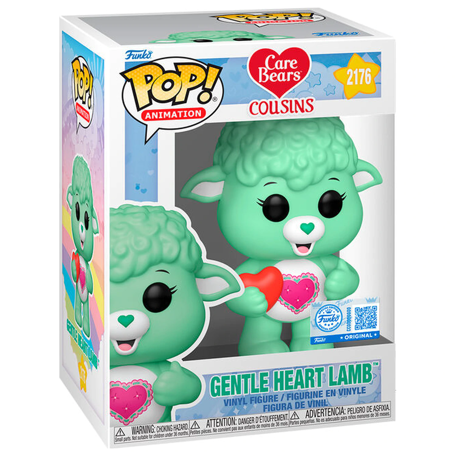 Funko POP figure Care Bears Gentle Heart Lamb Exclusive fotografija proizvoda