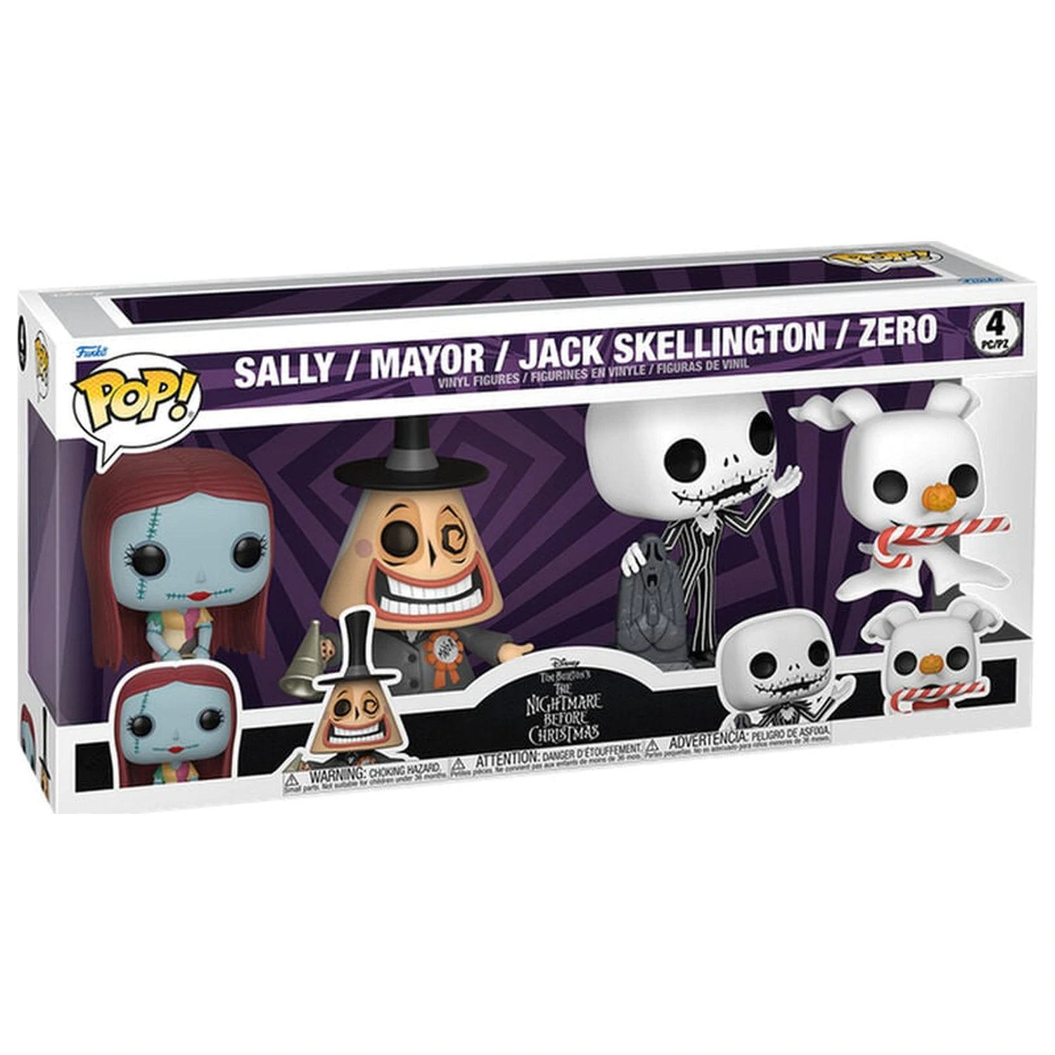 Funko POP pakiranje 4 figure Disney The Nightmare Before Christmas fotografija proizvoda