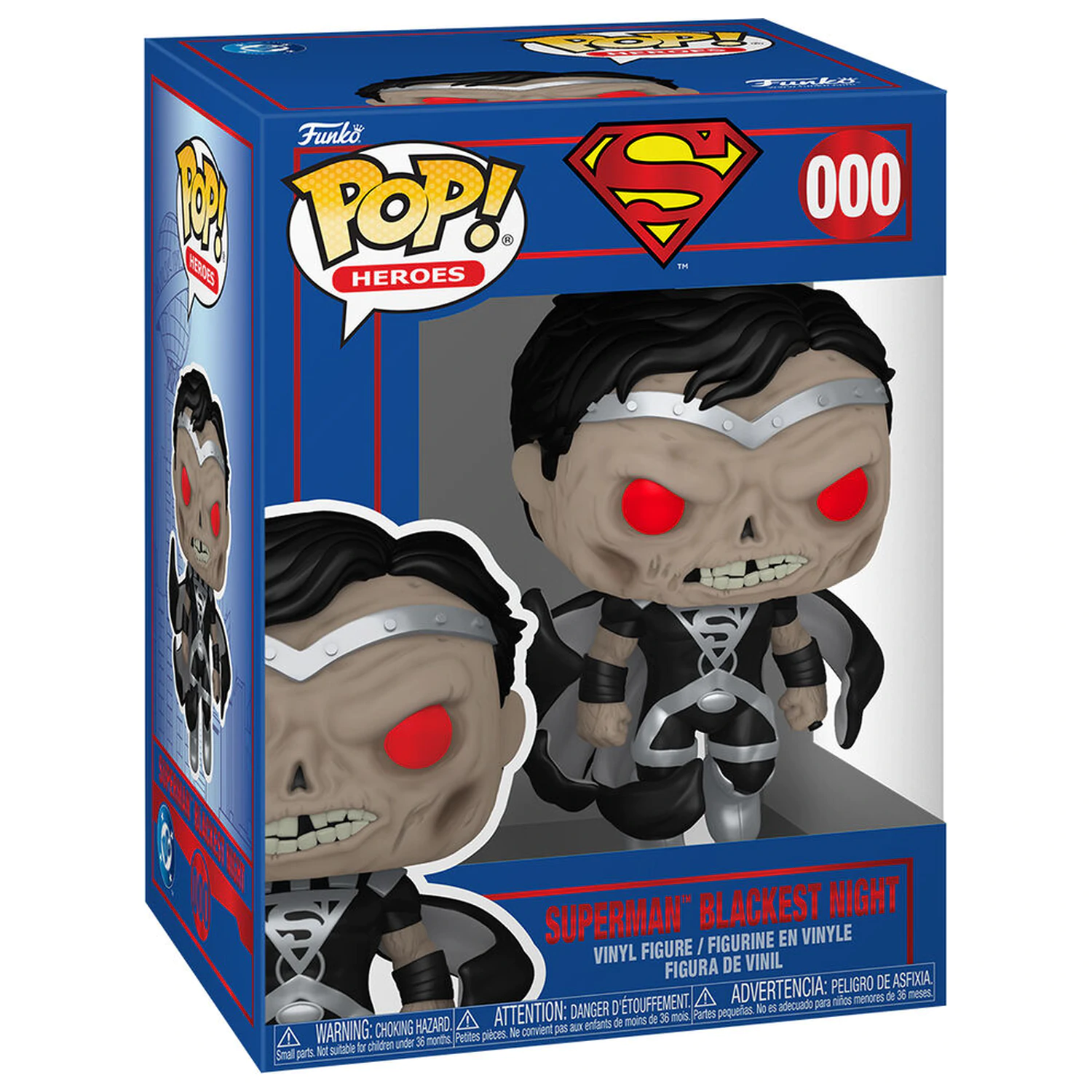 Funko POP figura DC Comics Superman - Superman Blackest Night fotografija proizvoda