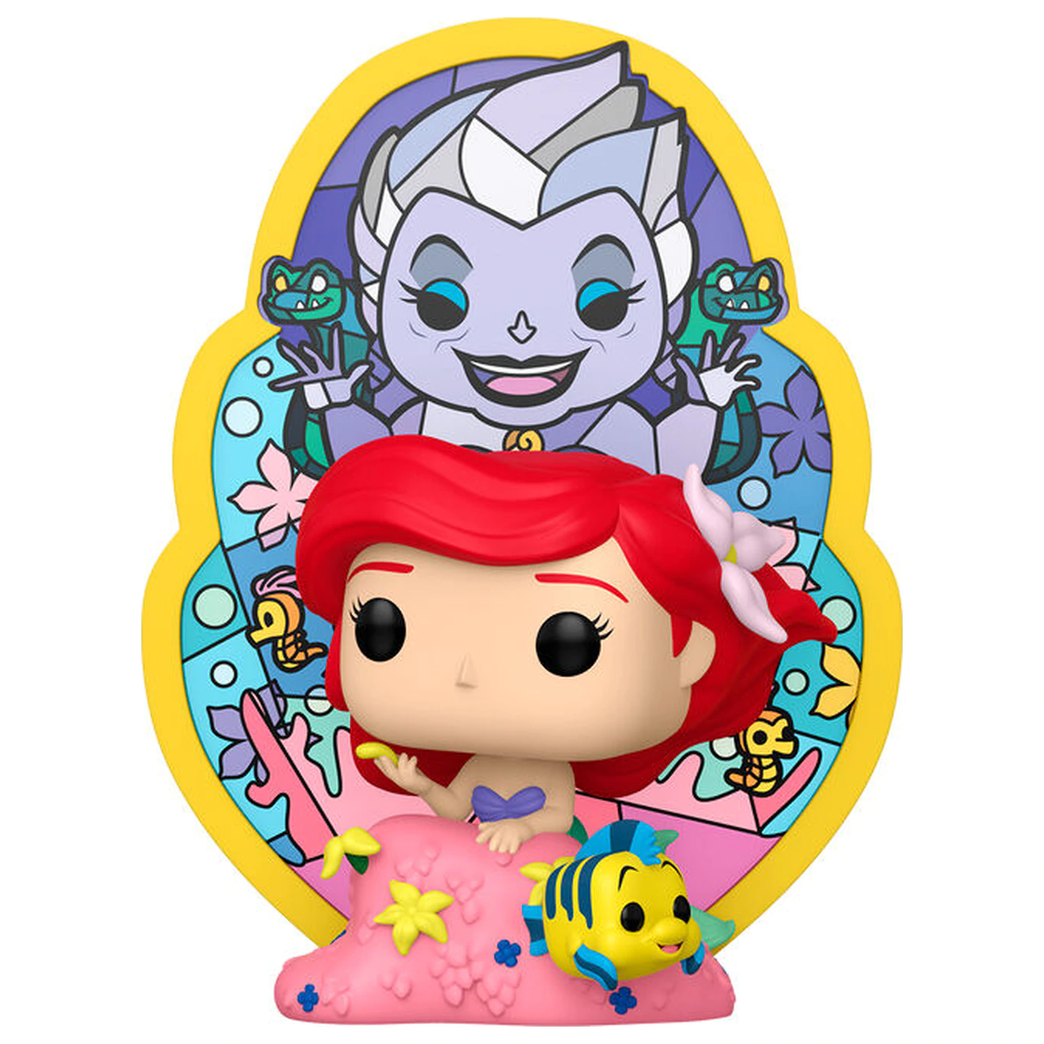 Funko POP figura Deluxe Disney The Little Mermaid Ariel Ursula Stained Glass fotografija proizvoda