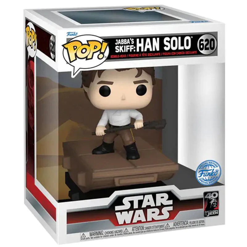 POP figura Deluxe Star Wars Jabba Skiff Han Solo Exclusive fotografija proizvoda